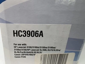 LaserJet Toner, HC3906A - Picture 1 of 3