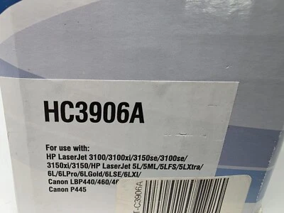 LaserJet Toner, HC3906A - Image 1 of 3