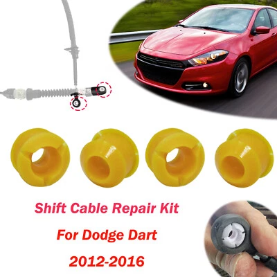 4Pcs For Dodge Dart Automatic transmission Gear Shift Cable Repair Bushing Kit  - Изображение 1 из 4