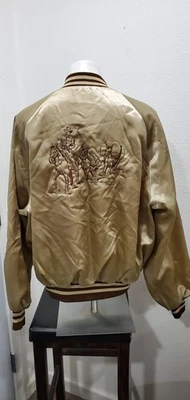 Chaqueta Vaquera Caballos Bordada De Colección Años 80 XL King Louie ProFit Forrada de Vellón  Foto 1 de 4