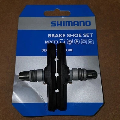 Shimano LX/DX M70T3 V-Brake Bicycle Shoe Set OPEN PACKAGE - Image 1 of 2