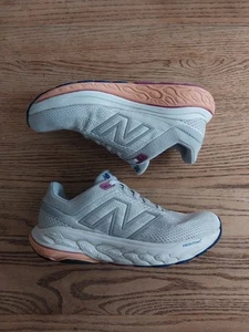New Balance Fresh Foam X 860 V14 Grey Women Sz 8 2E XWide Running W860F14-2E - Picture 1 of 7