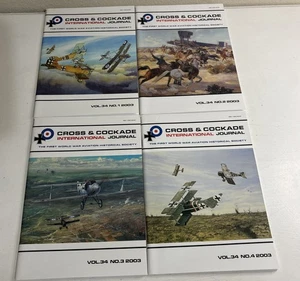 Complete Set Of 2003 Cross & Cockade International The First  World War Aviation - Imagen 1 de 10