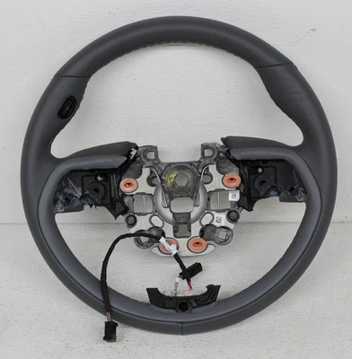OEM Steering Wheel For Lincoln Aviator Gray Leather LC5B-3600-EK3KX4 Visual Flaw - Image 1 of 4