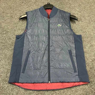 Chaleco de golf reversible LACOSTE para mujer talla 40-8 azul marino  Foto 1 de 4