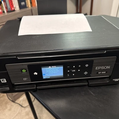 Epson Expression Home XP-440 Wireless All-In-One Inkjet Printer - Needs Cyan Ink - Image 1 of 4