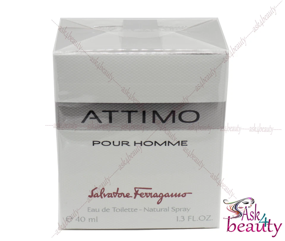 Attimo By Salvatore Ferragamo 1.3 OZ/40ml Edt Spray Para Hombres Nuevo En Caja Foto 1 de 1