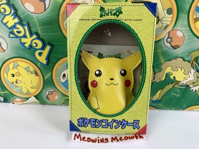 Pokemon PIKACHU Vinilo Monedero Cremallera Estuche Muñeca de Peluche Figura (peluche) Foto 1 de 4
