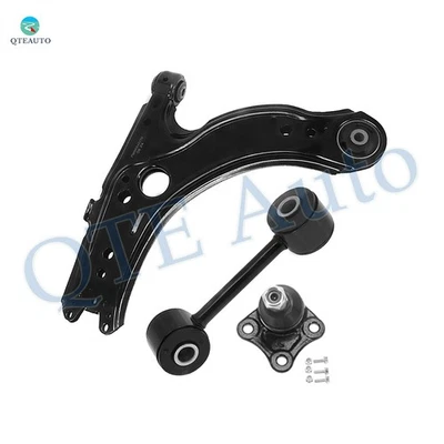3P Front L Lower Control Arm-Sway Bar-Ball Joint For 2001-2007 Volkswagen Beetle - Imagem 1 de 4