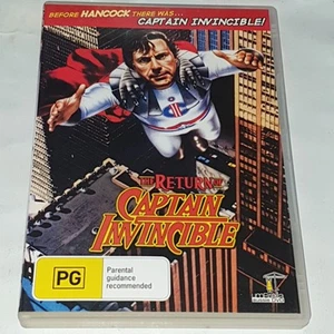 The Return of Captain Invincible (1983 DVD) Alan Arkin [Region 0] Ozploitation - Bild 1 von 2