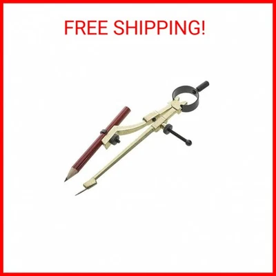 General Tools 842 Precision Pencil Compass, includes pencil , Yellow, 1 Count (P - Image 1 of 2