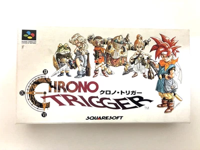 Chrono Trigger W/Box CIB Used Game Super Famicom SFC SNES NTSC-J From Japan JP - Image 1 of 4