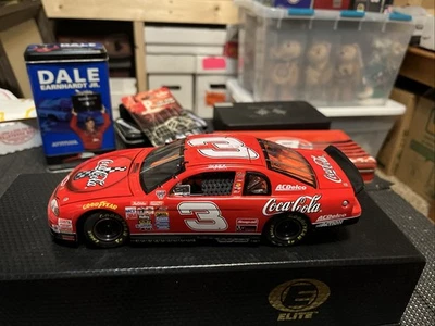 DALE EARNHARDT 1998 ORIGINAL RELEASED #3 COKE JAPAN RACE MONTE CARLO  1/24 ELITE - Image 1 of 4