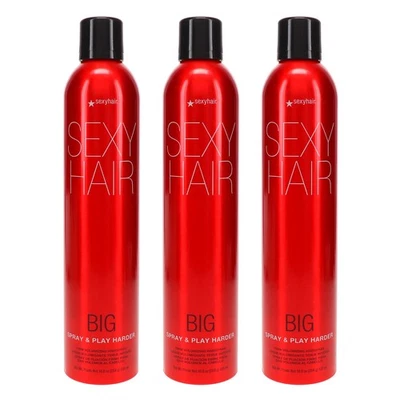 Sexy Hair Big Sexy Hair Spray and Play Harder Firm Volumizing Hairspray 10 oz 3 - Image 1 of 4
