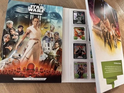 Kaufland "Star Wars Sammelalbum" komplett + viele Zusatzkarten (Hologramm/norm.) - Bild 1 von 4