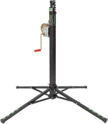 Kuzar K-1 Telescopic Lifter 3.8m 125kg Winch Stand Lighting Stage Rigging  - Image 1 of 4
