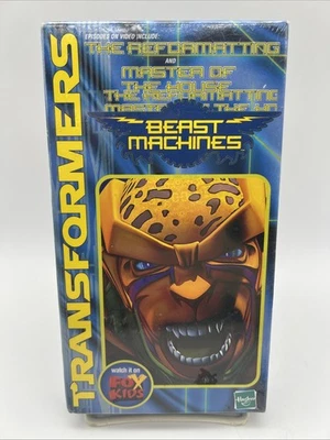 Transformers Beast Machines 1999 VHS Hasbro Fox Kids Promo SEALED - Image 1 of 4