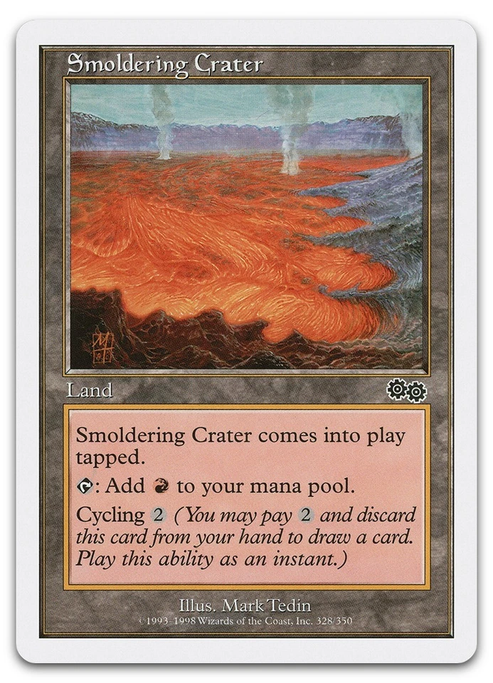 Smoldering Crater #328 (LP) Anthologies ATH Magic MTG - Image 1 of 1