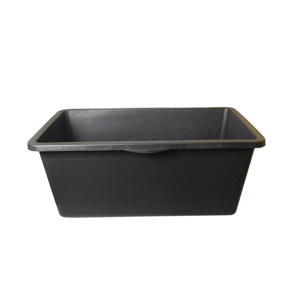 FRONTTOOL Mörtelkasten 90 Liter, Mörtelwanne, Mörtelkübel, Speiswanne, Speisfass