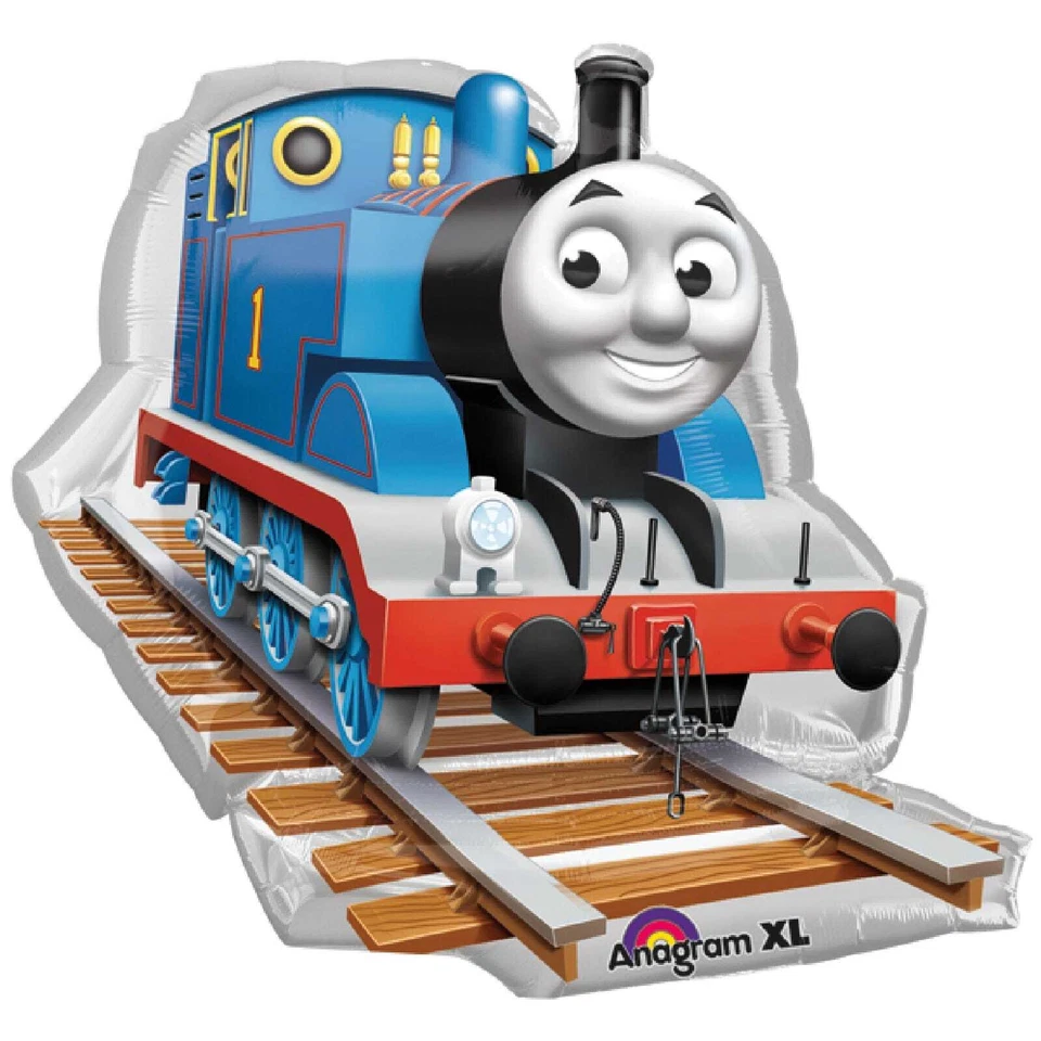 Thomas the Tank Engine Supershape Jumbo Shaped Train Helium Foil Balloon 74cm - image 1 of 1