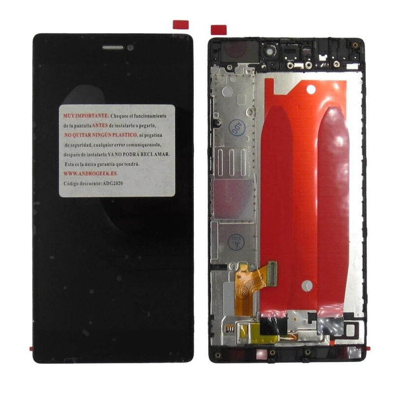 Pantalla Huawei Ascend P8 GRA-L09 NEGRA (LCD/display + digitalizador/táctil) + ( - Imagen 1 de 1