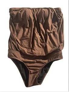 Traje de baño para mujer Athena de una pieza marrón talla 6 - Imagen 1 de 9