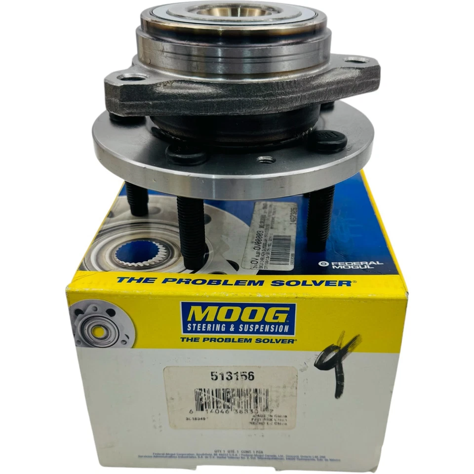 Conjunto de cojinete de rueda y buje Moog 513156 para Ford Windstar 1998-2003 Foto 1 de 4