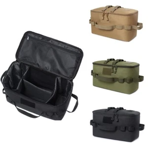 Tactical Camping Storage Bag Utility Tote Bag Camping Cookware Organizer AU - Picture 1 of 13