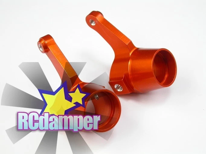 ALUMINUM FRONT KNUCKLE ARM OR HPI 1/8 TROPHY TRUGGY 3.5 4.6 FLUX ALLOY HUB BUGGY - Image 1 of 1