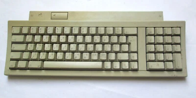 Vintage 1991 APPLE Keyboard II M0487 English & HEBREW Keys & Numeric Macintosh - Bild 1 von 4