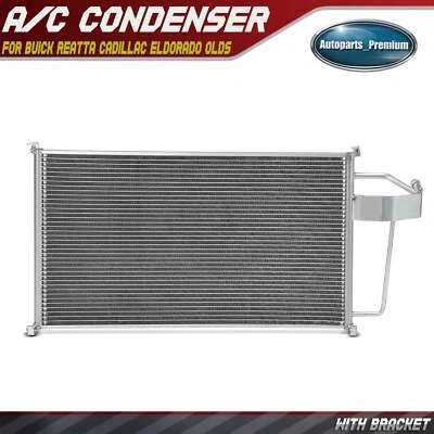 Конденсатор кондиционера с кронштейном для Buick Reatta Riviera Cadillac Eldorado Oldsmobile - Изображение 1 из 4