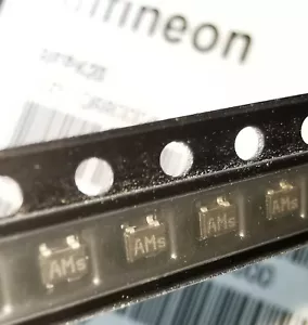 RF Low Noise NPN Bipolar Transistor Infineon BFP420 (x10) BJT Ft=25GHz SOT343 - Picture 1 of 2