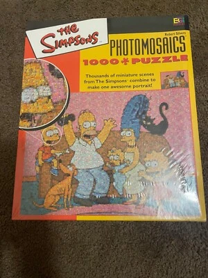 Quebra-cabeça fechado The Simpsons Photomosaic 1026 peças  - Imagem 1 de 2