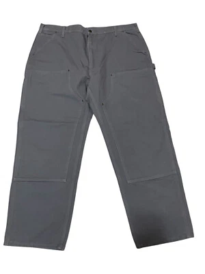Carhartt B136-GVL ORIGINAL DUNGAREE FIT Double Knee WORKWEAR CARPENTER 42x30 NEW - Image 1 of 4