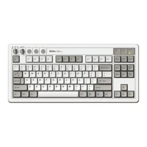 8BitDo Retro Mechanical Keyboard weiß QWERTY mechanische Tastatur - Afbeelding 1 van 6