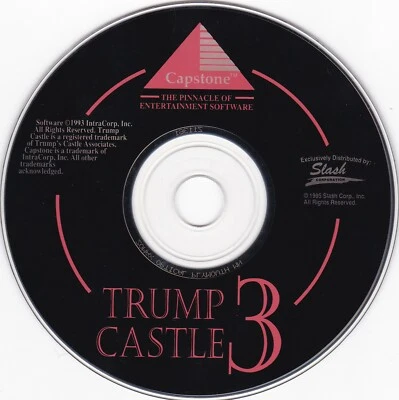 Vintage Trump Castle 3 (PC, 1993) *DISC ONLY* - Image 1 of 2