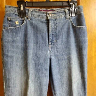 Pantalones de mezclilla elásticos para mujer Gloria Vanderbilt talla 10P Foto 1 de 4