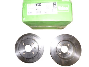 Opel Astra G-H-Mériva paire de disques de frein arrière VALEO 186594 - Imagen 1 de 1