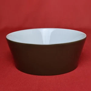 Arzberg Tric Sepia 2X tazón bandeja ensalada 15 cm marrón porcelana