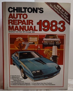 Chilton’s Auto Repair Manual ~ 1983 ~ American Cars ~ 1976-1983 ~ VTG Hardcover - Picture 1 of 5