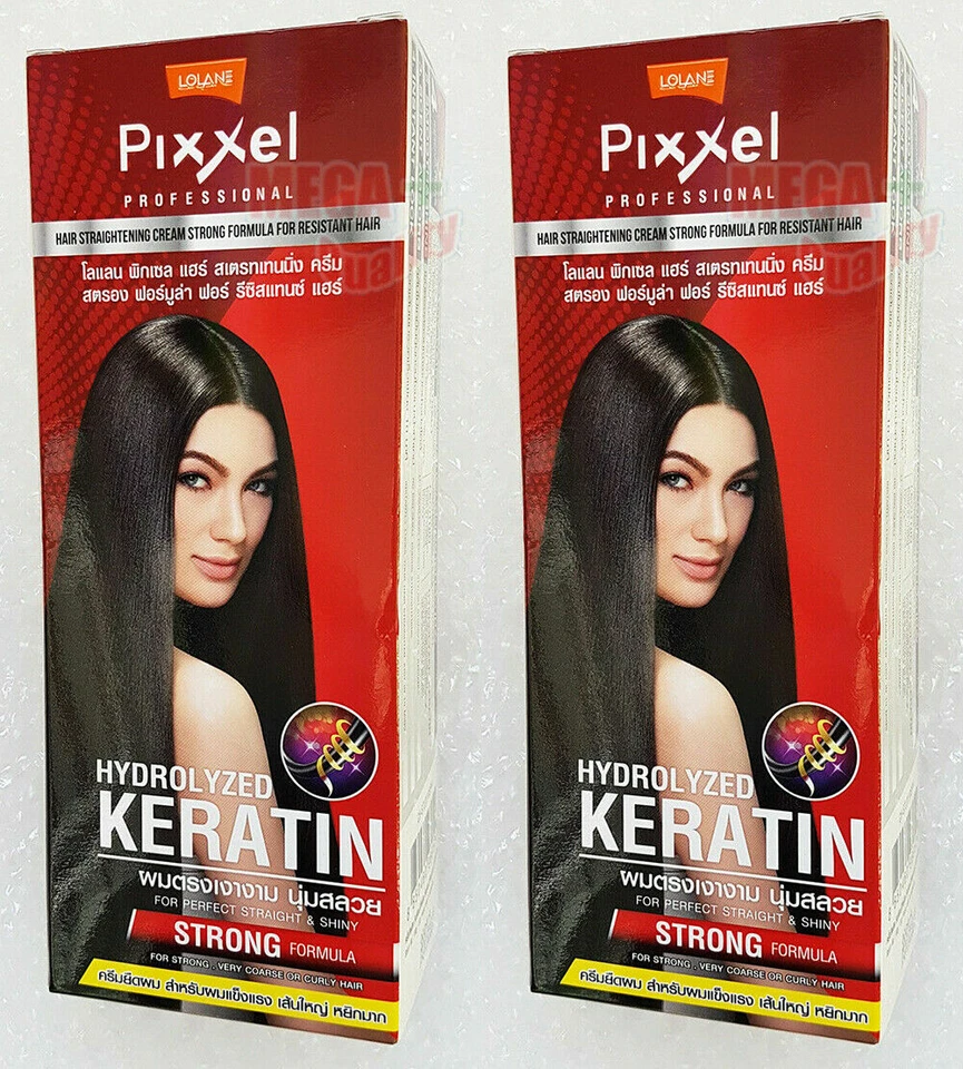 Lolane Pixxel Professional Permanent Hair Straightening Strong Cream 110g