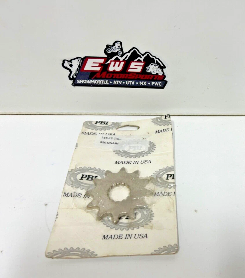 PBI Front Steel Sprocket 756-12, 520 - Image 1 of 2