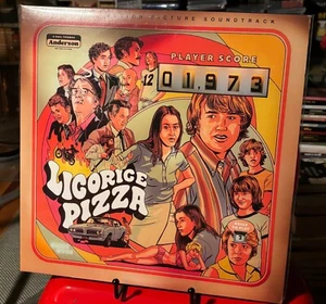 LICORICE PIZZA vinyl red UK limited edition PAUL THOMAS ANDERSON soundtrack - Picture 1 of 2