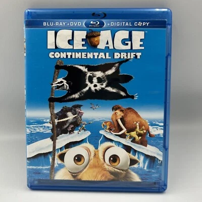 "Ice Age 4 ""Continental Drift"" (Blu-Ray, DVD, 2012, 3-дисковый набор Target эксклюзивный" - Изображение 1 из 4