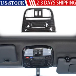 Carbon Fiber ABS Roofs Reading Light Lamp Cover Trim For Subaru WRX STI 2022-24 - Bild 1 von 16