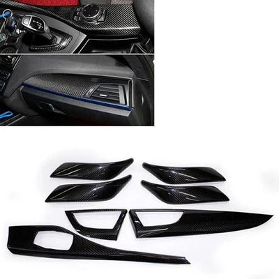 Tapicería interior 7 piezas para BMW Serie 1 F20 F21 116i 118i 120i M135i M140i Negro GA Foto 1 de 4