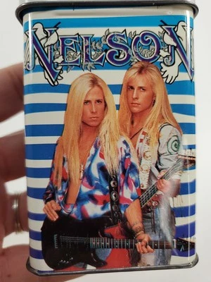 Винтажная жестяная коробка конфет 1991 Amurol Nelson Brothers Bubble Gum - Изображение 1 из 4