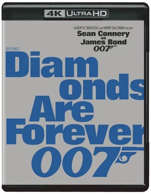 Diamonds Are Forever (4K UHD Blu-ray) Sean Connery Charles Gray Lana Wood - Image 1 of 2