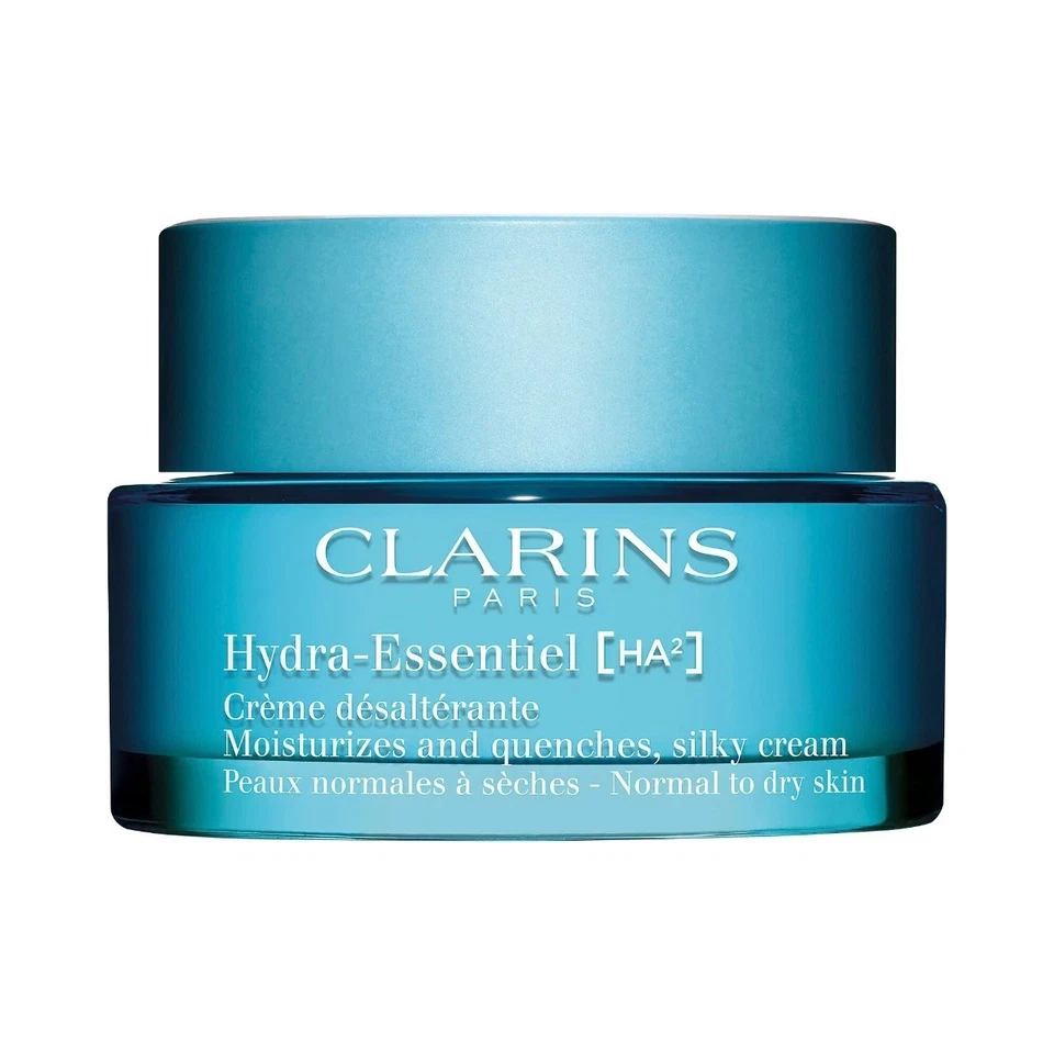 Clarins Hydra-Essentiel HA2 Silky Cream Moisturizer 1.7oz Normal to Dry