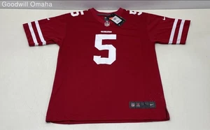 Nike NFL On Field Youth L San Francisco 49ers Trey Lance Football Jersey NWT - Picture 1 of 9